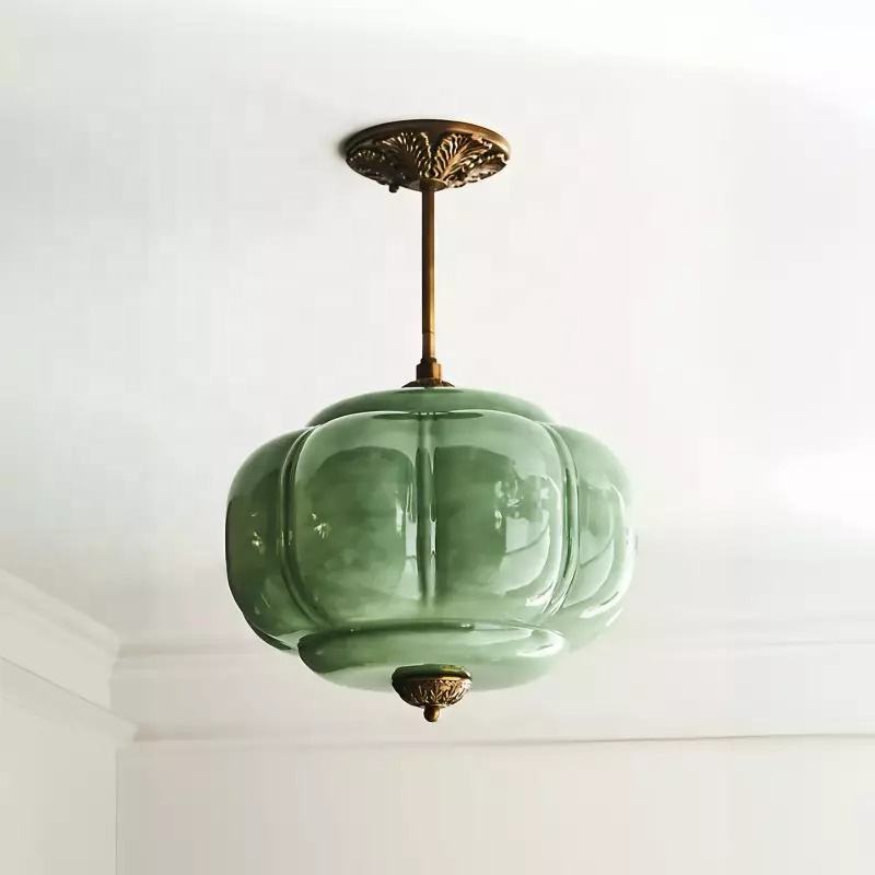 Office Technician - Lampa wisząca Eloise ze szkła mlecznego