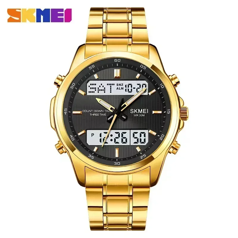 Digital Timer Countdown - SKMEI 2049 męski zegarek sportowy z