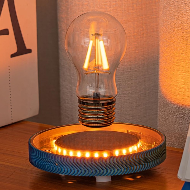 Office Technician - Lampa biurkowa LED bezprzewodowa, lewitująca, unosząca