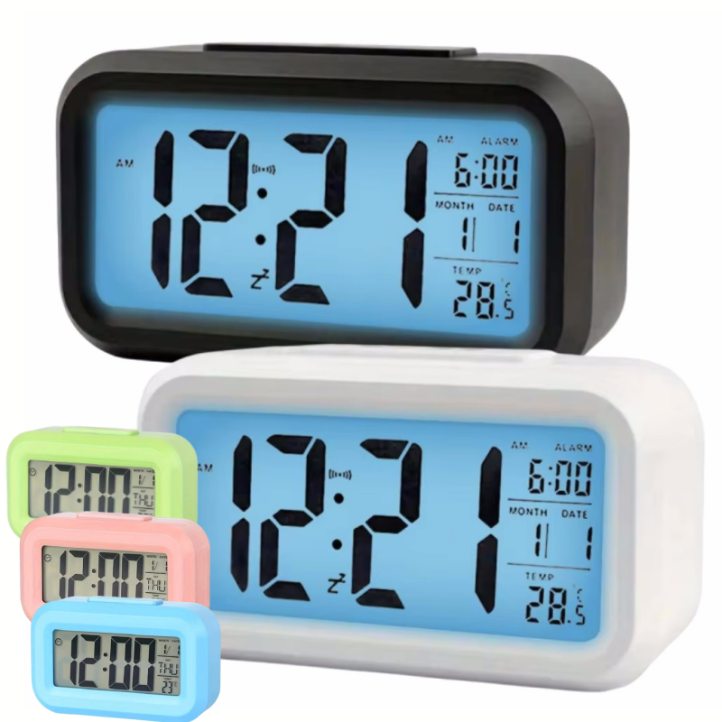 Digital Timer Countdown - Inteligentny cyfrowy budzik z czarno-białym wyświetlaczem