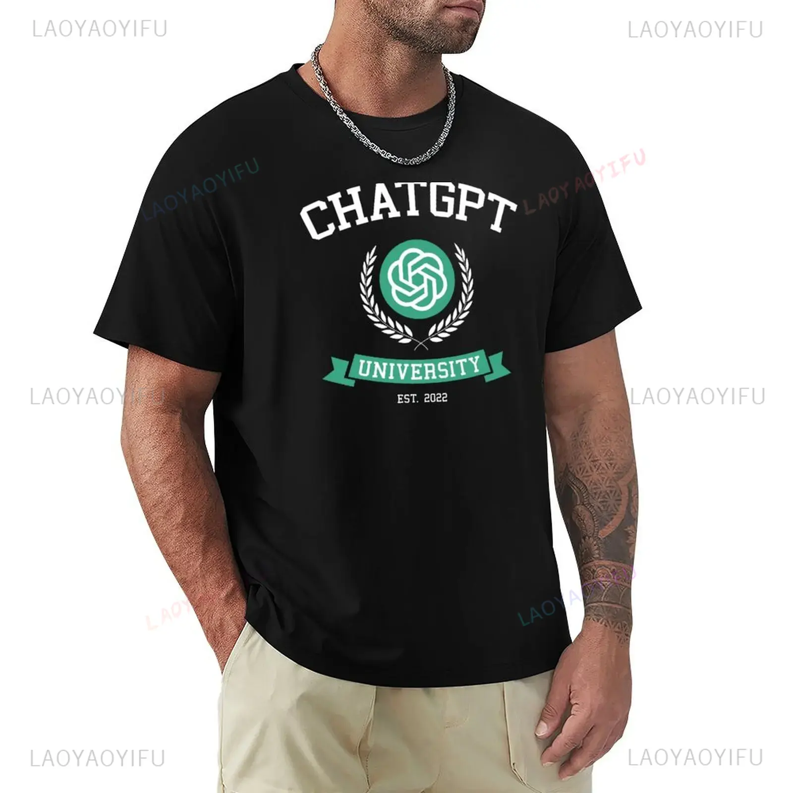 Office Tech For Men - Zabawna koszulka unisex inspirowana ChatGPT, humor