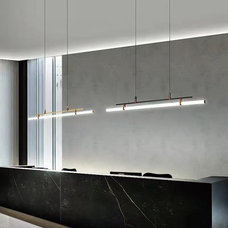 Office Technician - Nordycka minimalistyczna lampa wisząca LED, designerski