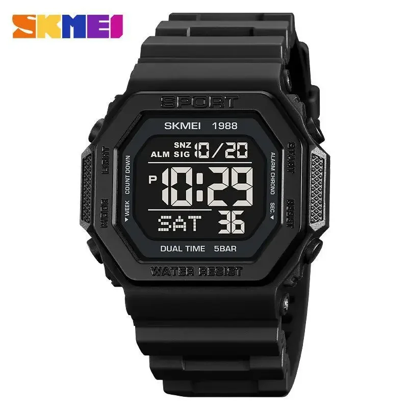 Skmei 1988 męski wojskowy zega – Digital Timer Countdown recenzja i cena