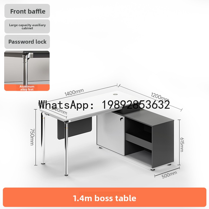 Biurko YFY Proste, Nowoczesne, – Office Tech Furniture recenzja i cena
