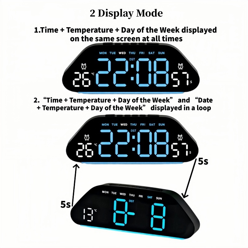 Cyfrowy budzik LED z wyświetla – Digital Timer Countdown recenzja i cena