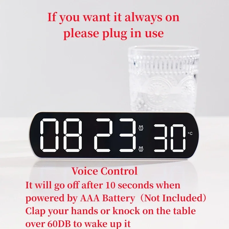 Sterowanie głosem Cyfrowy budz – Digital Timer Countdown recenzja i cena