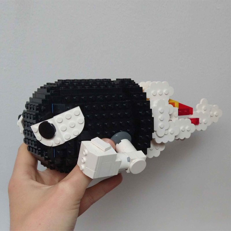 269 elementów MOC Figurka Bull – Office Technologies recenzja i cena