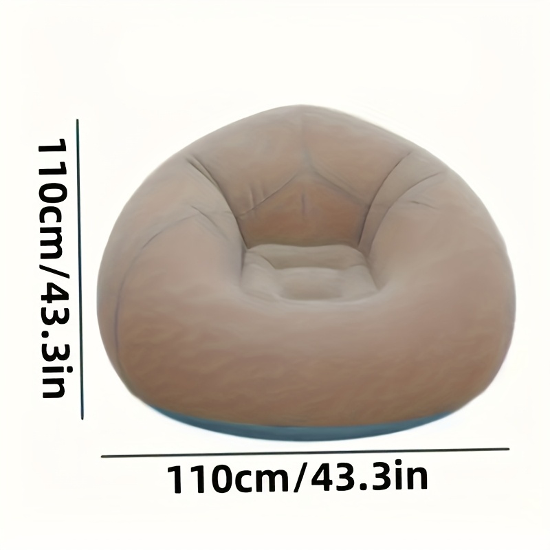 Flocked PVC Nadmuchiwany Sofa  – Office Technologies recenzja i cena